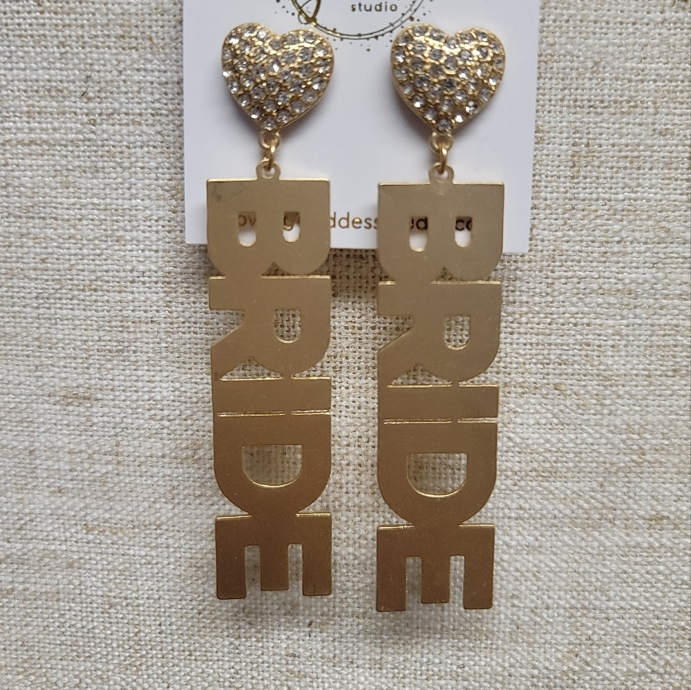 Bride earrings